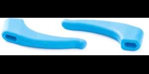 Milo & Me kids antislip oorhaakjes, licht blauw (col. 76)