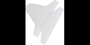 Zijkapjes van siliconen transparant