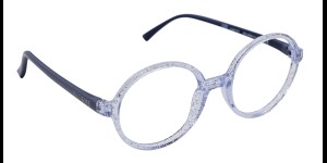 Ziggy glitter hemelsblauw/grijsblauw, maat 45