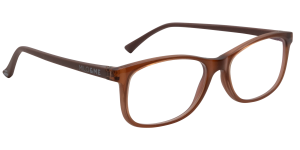 Alex transparant transparant cedar brown, maat 48