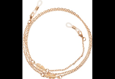 Brilkettingen Verona goudkleurig