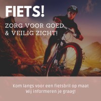 Fietsbril op maat
