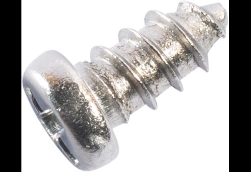 Kruiskop/gleuf-schroef zilver Ø 1,6 lengte 4,0 mm