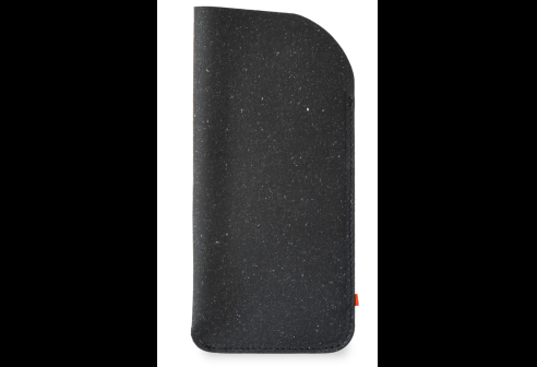 Duurzaam insteeketui PIM zwart - gerecycled leerafval