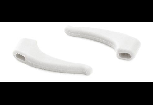 Milo & Me kids antislip oorhaakjes, wit (col. 17)