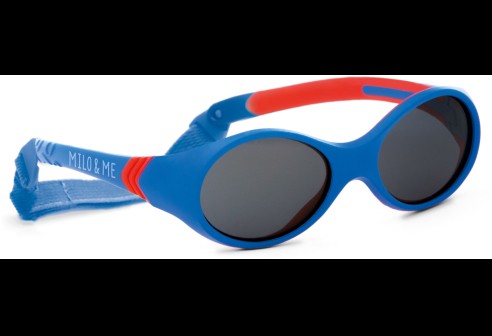 Nicky blauw/rood, maat 42