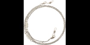 Brilkettingen Verona zilver