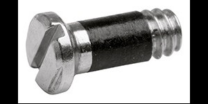 Gleufschroef zilver Ø 1,6 lengte 4,6 mm