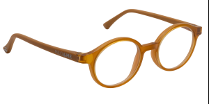 Charly transparant golden brown, maat 38