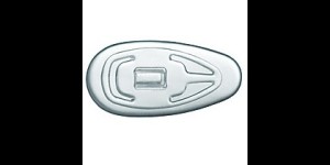 Siliconen klikpad symmetrisch 18 mm