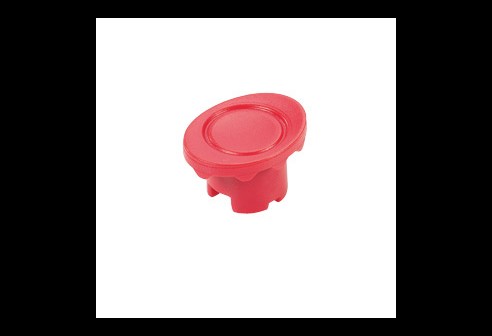 NIDEK afnameblok Mini-Cup, tot curve 6, Rood (linker glas)