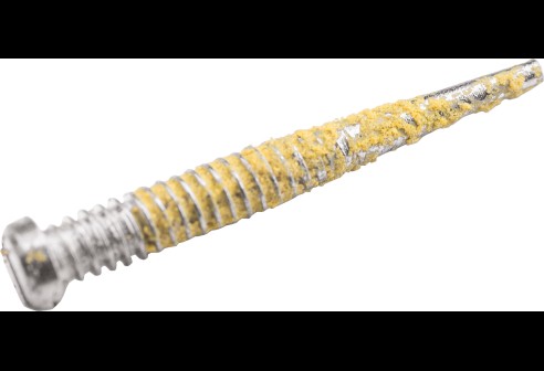 Gleufschroef zilver Tuflock Ø 1,5 lengte 11,6 mm