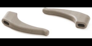 Milo & Me kids antislip oorhaakjes, licht bruin (col. 35)