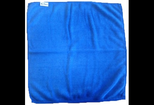 Microvezel doek 40 x 40 cm, blauw