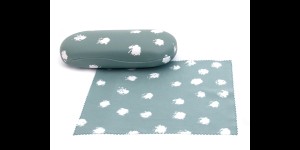 Etui Splash Jade met microvezeldoekje