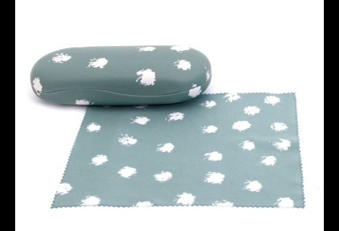 Etui Splash Jade met microvezeldoekje