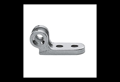 Klinkscharnieren veerdeel links, dubbele ogen, opening 0,9 mm