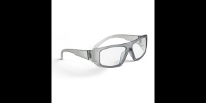Veiligheidsbril kunststof mat/grijs