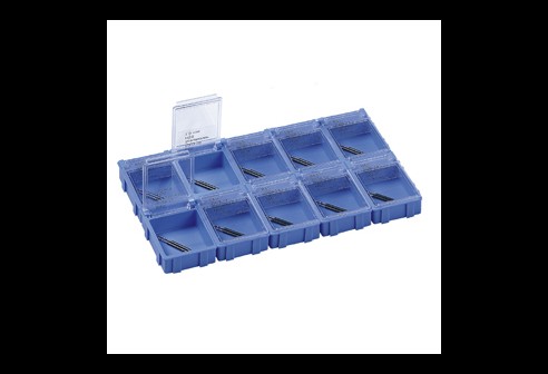 HSS spiraalboren set, 12 stuks 0.8 mm t/m 1.4 mm