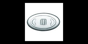 Siliconen schroefpad symmetrisch 10 mm