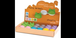 Contactlenzen houders met display Funny Animals