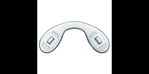 Siliconen zadelpad klik halfhard 12 x 23,3 mm