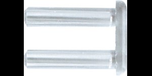 Hulzen halfzacht opening 0,8 mm Ø 1,5 mm