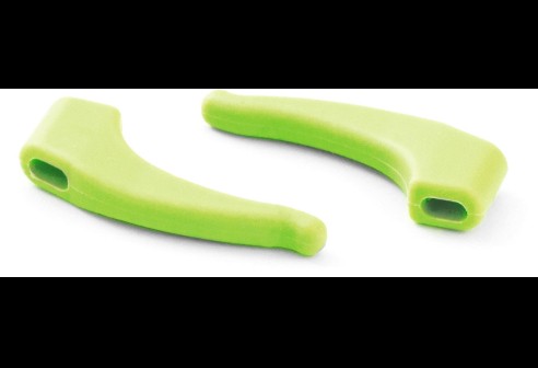 Milo & Me kids antislip oorhaakjes, geelgroen (col. 19 en 28)