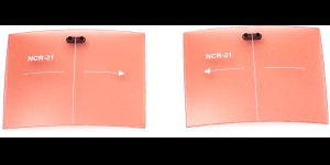 Reserve lens voorhanger 9330 rood maat L