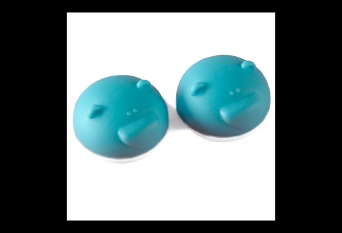 Contactlenzen houders - Beer, blauw