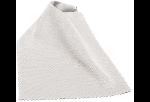 Microvezeldoekje - 20 x 20 - Lichtgrijs - Optilux Premium kwaliteit