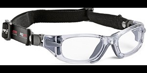 Progear Sportbril  met hoofdband - M - Crystal Transparant