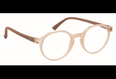 Billie transparant nude/terracotta, maat 42