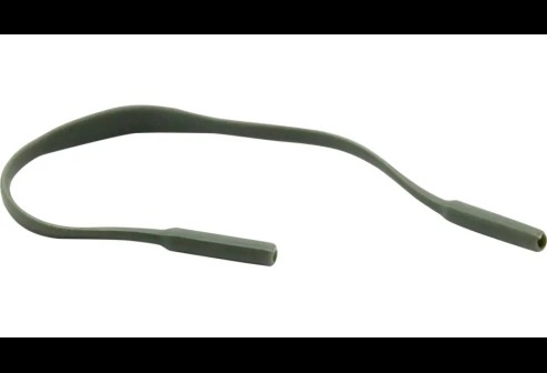 Milo & Me kids hoofdband, pewter groen