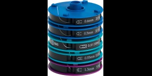 Nylordraad set 5 spoelen