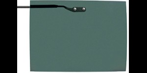 Voorhanger opklapbaar, zeer fijne uitvoering, maat L, gun frame - Groen, polariserend