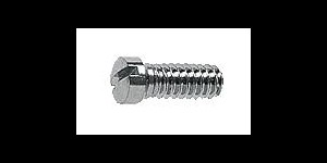 Gleufschroef zilver Ø 1,4 lengte 4,4 mm