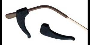 Oortips antislip, zwart, kleine opening